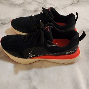 Size 10.5 - Nike React Infinity Run Flyknit 3 Low Obsidian Crimson